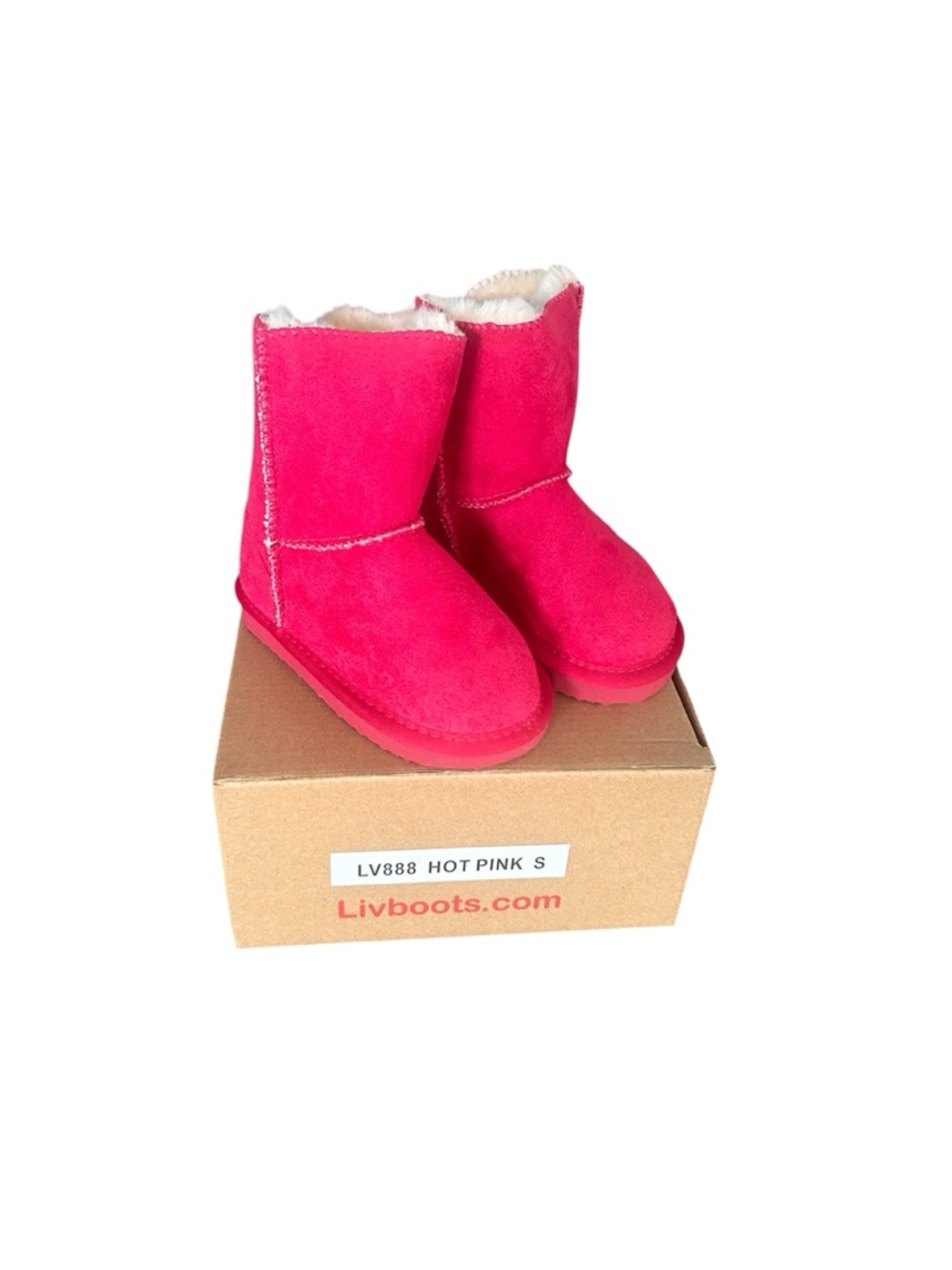 Livboots girls  Hot Pink Cozy Winter Boots
